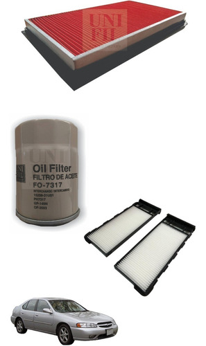 Kit De Filtros Nissan Altima 2.4l 1999-2000-2001