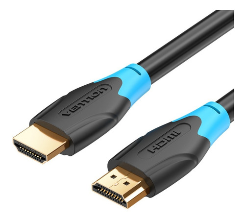 Cable Hdmi  5m Negro Vention 3 Meses De Garantía