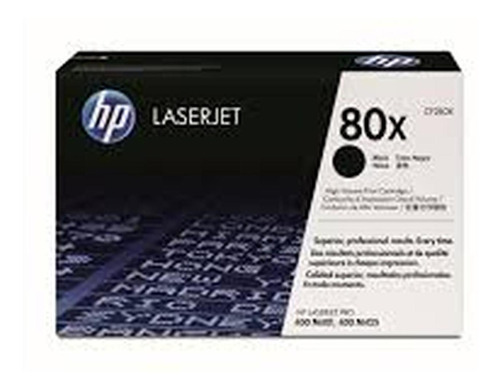 Hp Toner 80x Negro Impresora 6900paginas