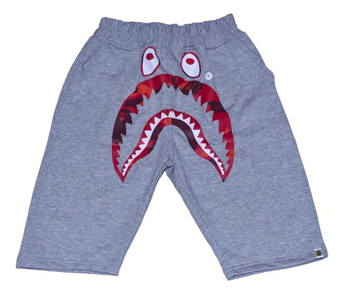 Bermuda Bape Shark Gray