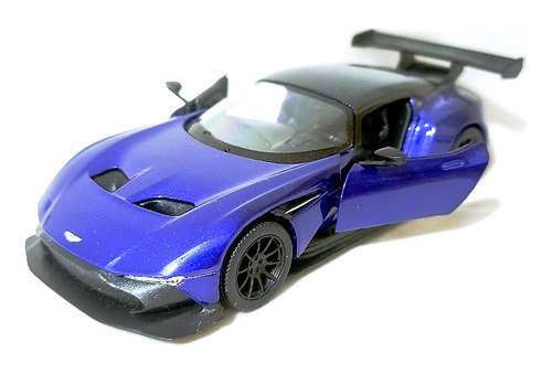 Miniatura Aston Martin Vulcan Coleção Metal Com Fricção