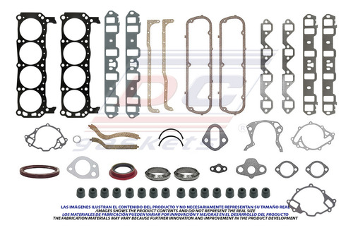 Juego De Juntas Mercury Capri Rs 5.0 Ohv 1983-1985 T/a