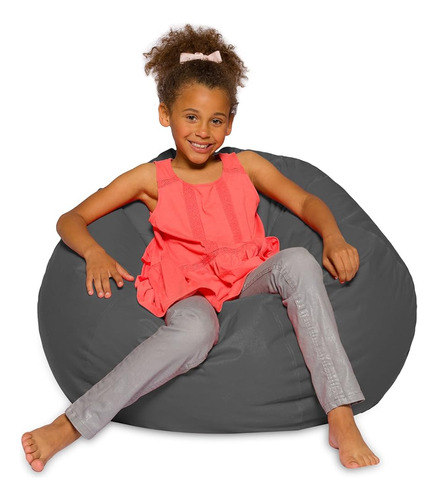 Big Comfy Bean Bag Chair: Elegantes Sillas Grandes Con Cubie