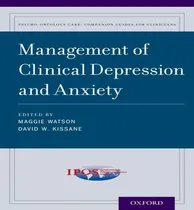 Comprar Libro Management Of Clinical Depression And Anxiety - Mag...