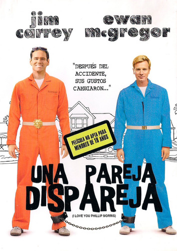 Dvd - Una Pareja Dispareja - Jim Carrey - Ewan Mcgregor