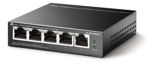 Switch Tp-link Tl-sg1005lp 5ptos Rj45/v No Administrable