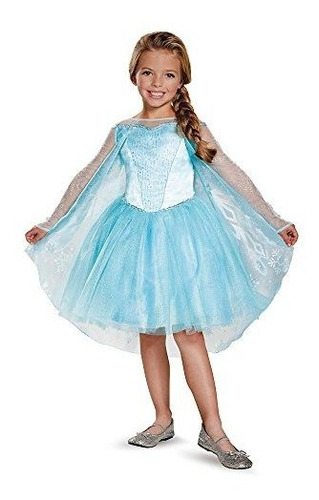 Disfraces - Disfraz De Elsa Tutu Prestige, X-small (3t-4t).