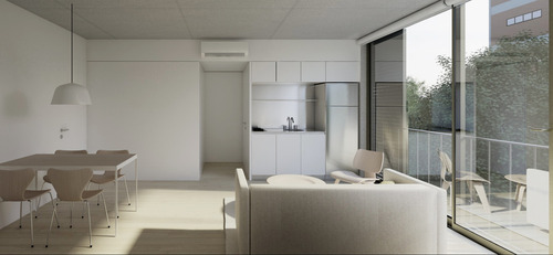 Departamento En Pozo 1 Ambiente C/balcón | Mood Larralde