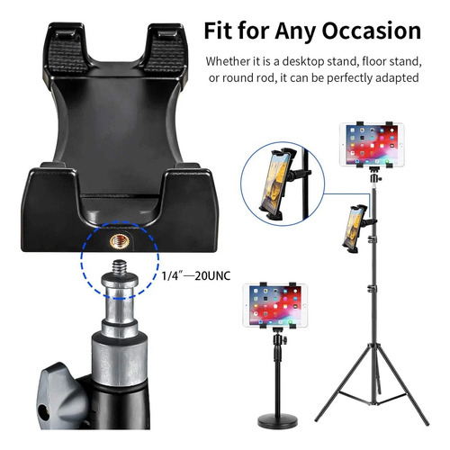 Soporte De Tablet Atril Tripode Cabecera Bicicleta Moto