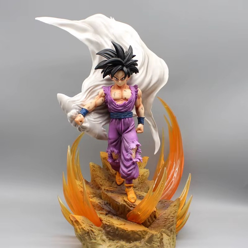 Figura Dragon Ball Goku Son Gohan Ssj 37cm Jumbo + Caja