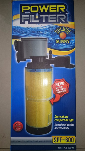 Filtro Interno Sunny Para Peces Y Tortugas (130 A 180 Lts