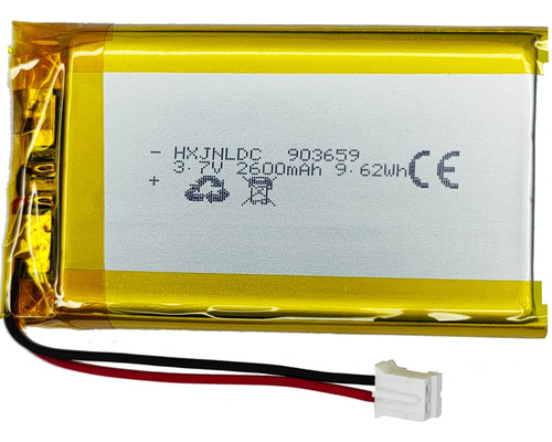 Dc 3.7 V 2500 Mah 903759 Bateria De Repuesto De Polimero De