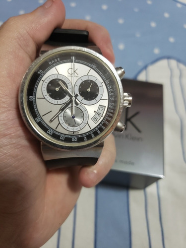 Relógio Masculino Suíço Calvin Klein Cronógrafo Raro (Usado)
