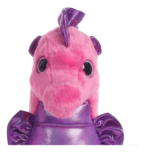Imagen 4 de 10 de Peluche Caballito De Mar Girlz Nation Aurora Suave Felpa Ax®
