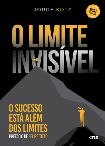 O limite invisível, de Jorge Kotz. Editora Novo Século, capa mole em português, 2023