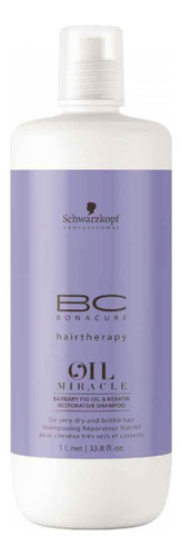 Schwarzkopf Oil Miracle Shampoo Regenerador Reparador 1lt