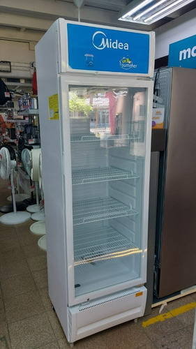 Refrigerador De Vitrina Midea Mdrz309ccnwh /310l