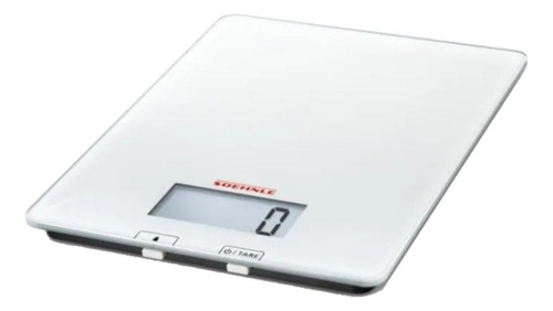 Báscula de cocina digital Soehnle Purista pesa hasta 5kg blanca