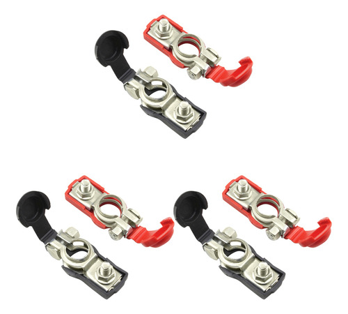 Clamp Clip, 3 Pares De Terminales De Batería, Vehículos Pesa