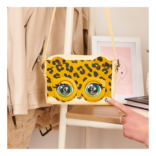 Monedero Interactivo Leoluxe Leopard De Purse Pets