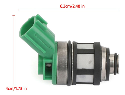Inyectores De Combustible 4x Js4d-5f 842-18131 Para Nissan F