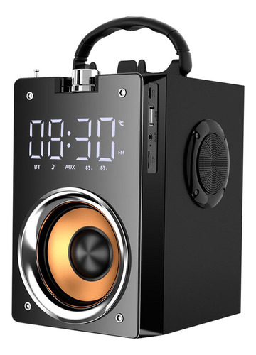 Altavoz Bluetooth De Alta Potencia, Puerto Inalámbrico Y Sub
