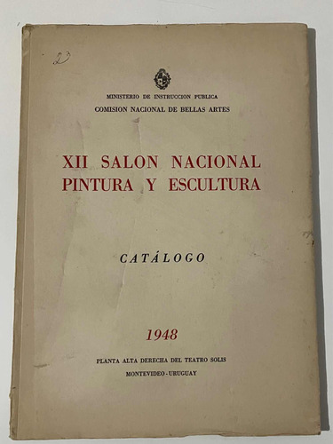 (8) Xii Salón Nacional Pintura Escultura 1948