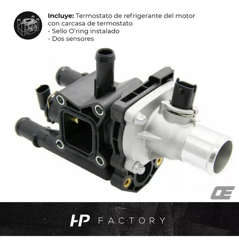 Imagen 4 de 10 de Termostato Completo Chevrolet Cruze Sonic Tracker 1.8 1.6l