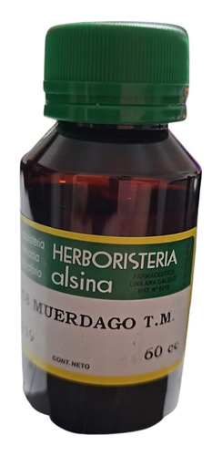 Tintura M. Muérdago Para Péndulo Hebreo 60cc