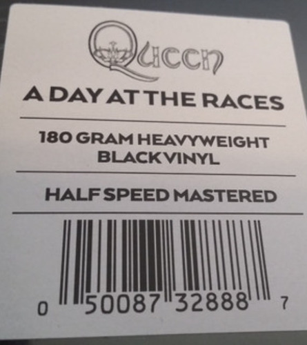 Queen A Day At The Races Vinilo Nuevo Lp
