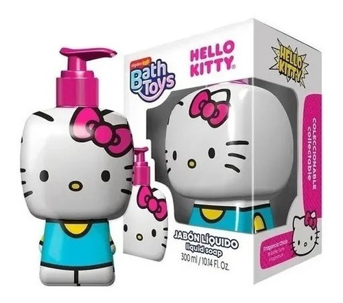 Jabon Liquido Algabo Bath Toys Hello Kitty X300ml