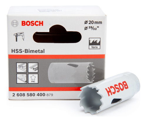 Sierra Copa Hss - Bimetalica 20 Mm Bosch 2608580400