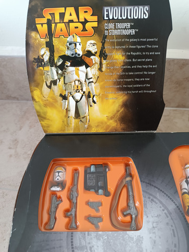 Star Wars Evolution Clone Trooper To Stormtrooper (Usado)