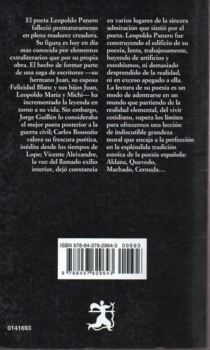 En Lo Oscuro - Panero - Catedra