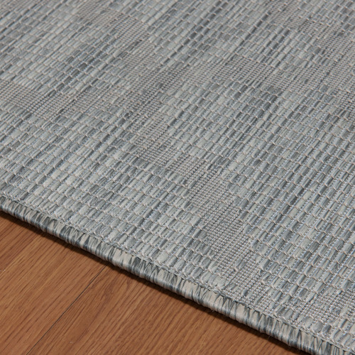 Tapete Sisal Araguari 0,50 X 1,00 Prata/des 002 Cor Prateado Desenho do tecido Geométrico