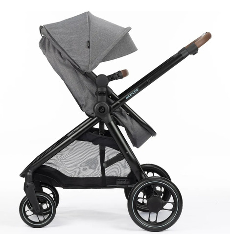 Carrinho De Bebê Maxi-cosi (sem Uso) Anna 3 - Passeio Cinza-escuro Preto (Usado)