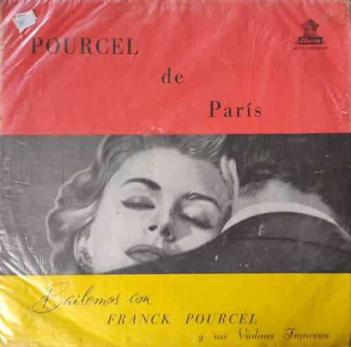 Vinilo Lp De Franck Pourcel   De Paris (xx571
