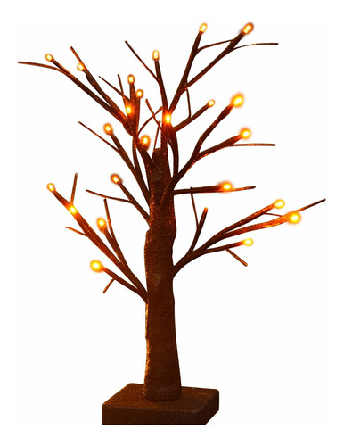 Twinkle Star 24 Led Iluminado Árbol De Halloween Árbol De Ab