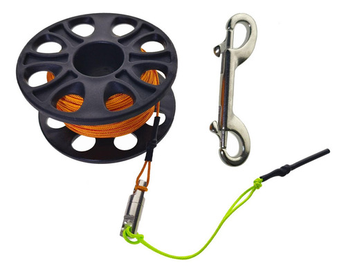 Carrete De De Buceo, Carrete De De Buceo, Portátil, Naranja