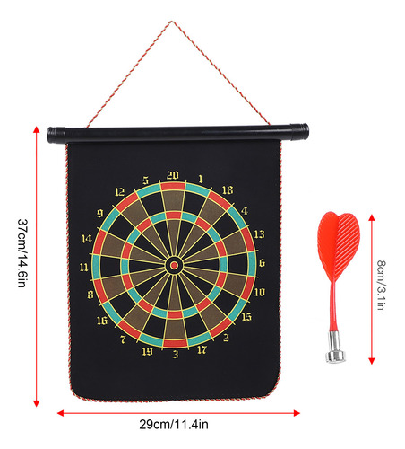 Juego De Dardos Con Forma De Dardos, Imán Reversible, Juguet