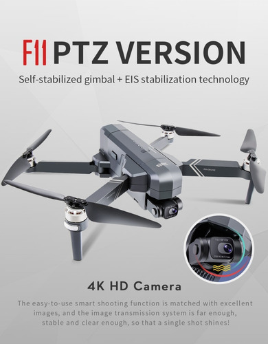 Imagen 2 de 7 de Drone Profesional F11 4k 1.2km Gps Sigueme 5g 26 Minutos