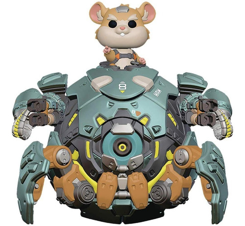 Muñeco Funko Pop Wrecking Ball Overwatch Orig Colección Rdf1