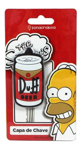 Capa De Chave - Duff Simpsons