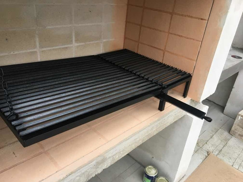 Imagen 2 de 7 de Parrilla Con Desgrase Articulada A Medida