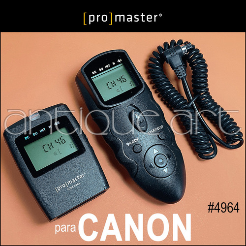 A64 Disparador Inalambrico Timer Remote Intervalometro Canon (Usado)