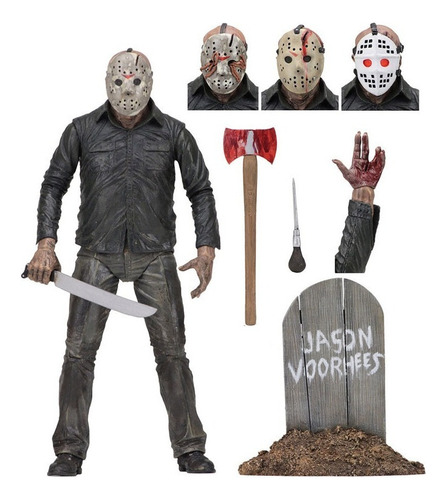 Viernes 13, Parte 5: Acción Figura Modelo De Jason Voorhees