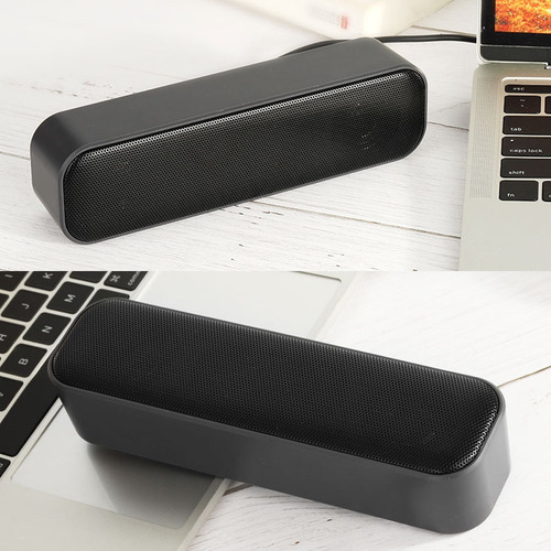 Soundbar Usb Powered Desktop Com Fio