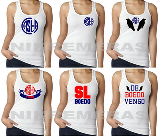 camiseta san lorenzo mujer