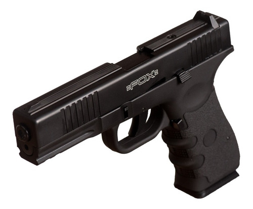 Pistola Co2 Fox Glock 17 Blowback Metalica + Kit Completo