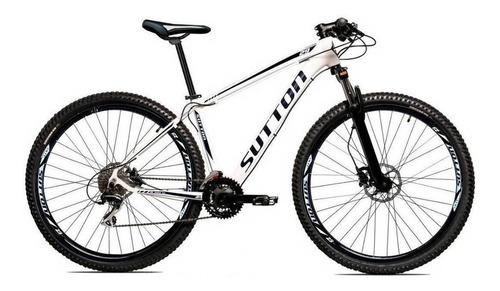 Imagem 1 de 1 de Mountain bike Sutton New aro 29 17" 27v freios de disco hidráulico câmbios Shimano Tourney y Shimano Altus cor branco